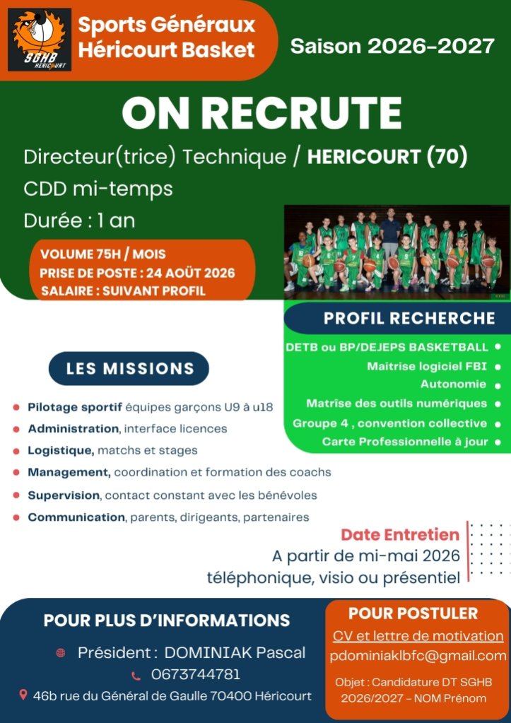 Directeur(trice) Technique à Héricourt