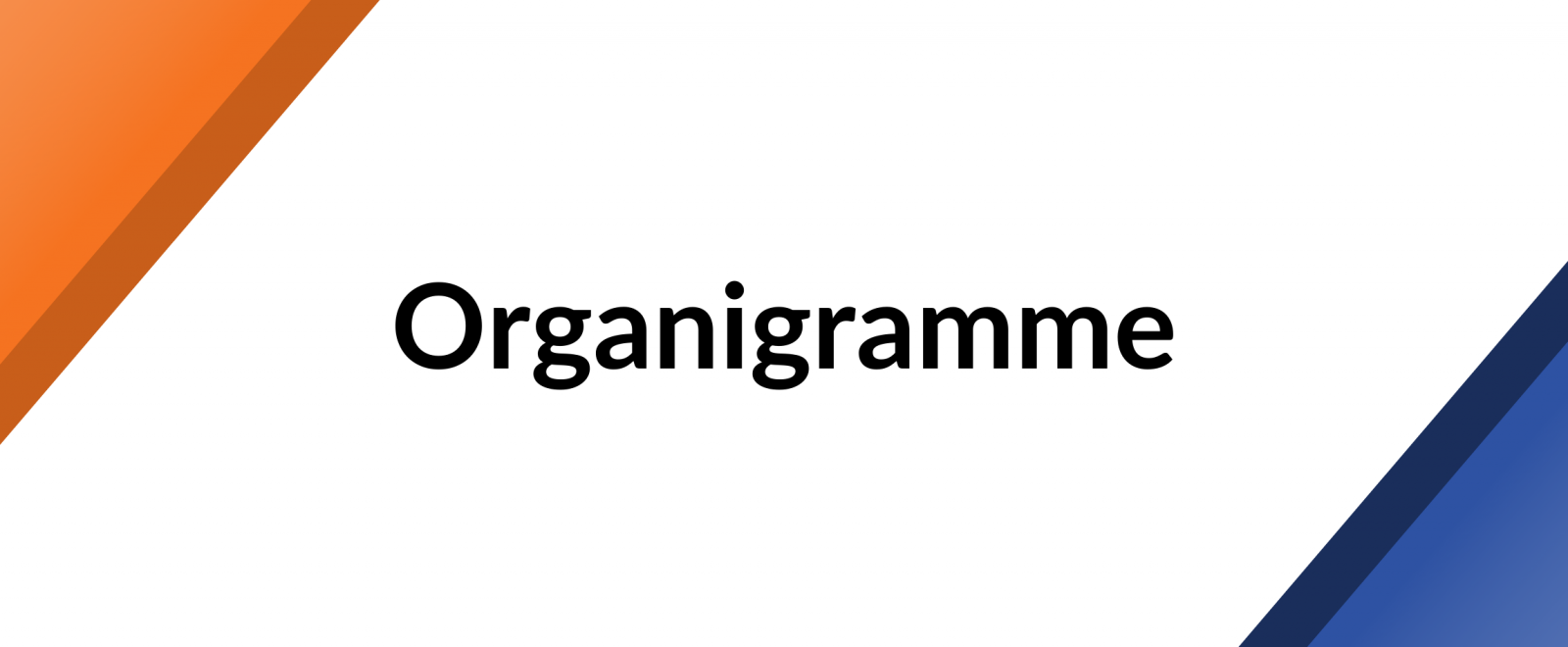 Organigramme